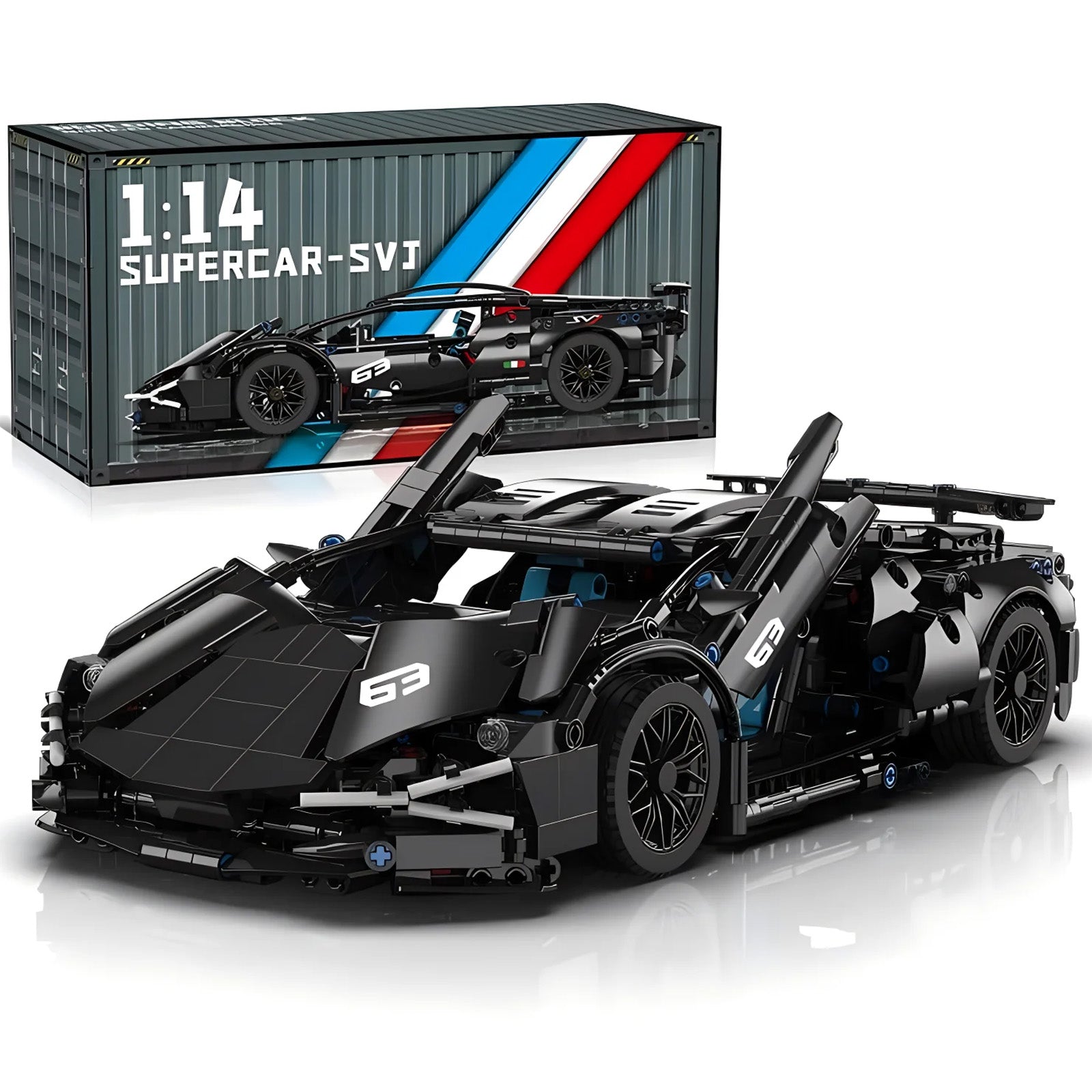 Carro Desportivo para Montar - Blocos de Montagem, DIY para Adultos e Crianças Carro Desportivo para Montar - Blocos de Montagem, DIY para Adultos e Crianças